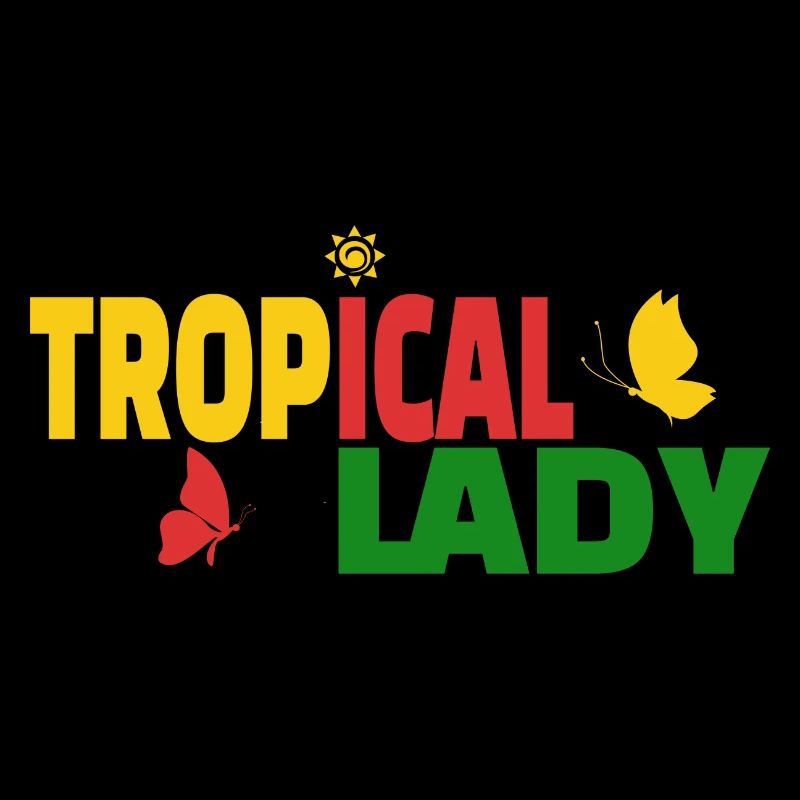 Tropische Dame
