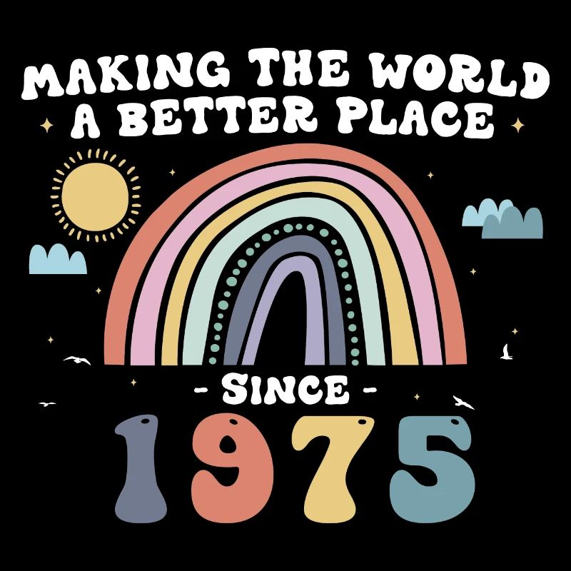 Die Welt zu einem besseren Ort machen seit 1975, 48.
