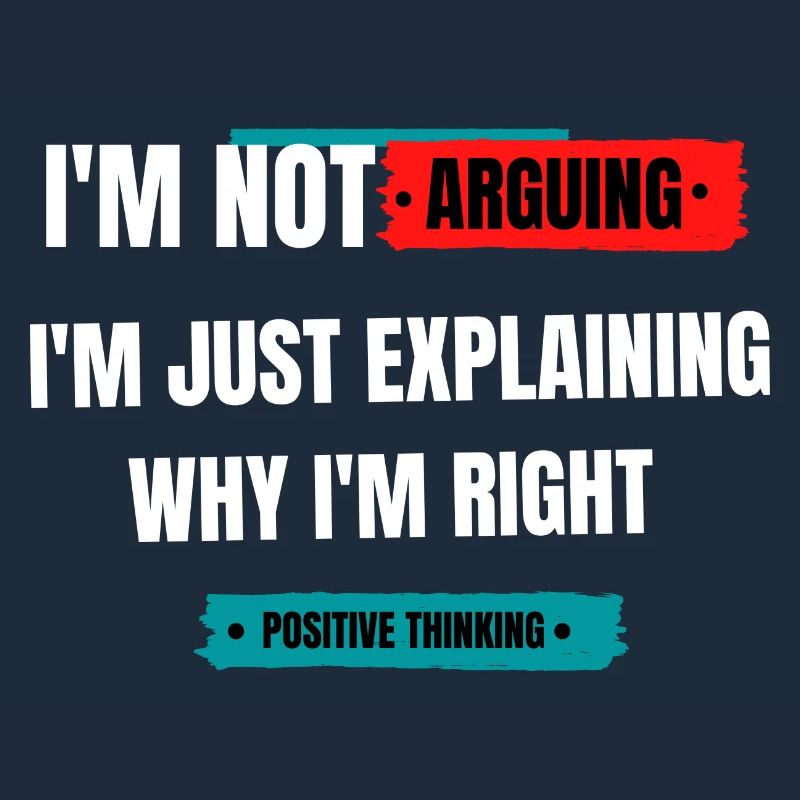 JUST EXPLAINING WHY I'M RIGHT