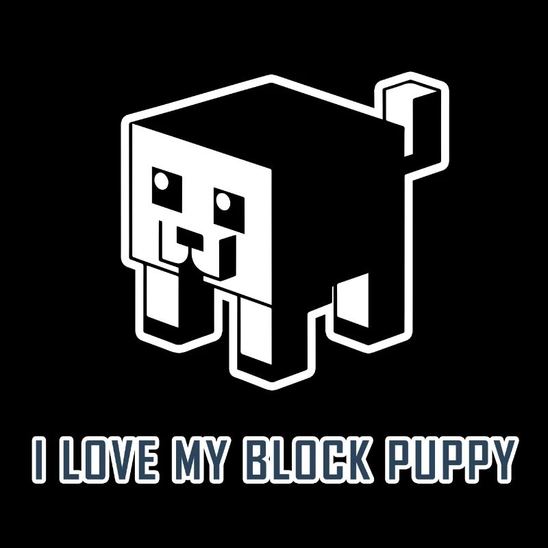 J’adore mon chiot Block : Cubic Dog