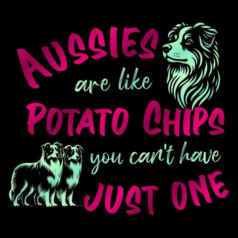 Aussies are like Potato Chips - pink