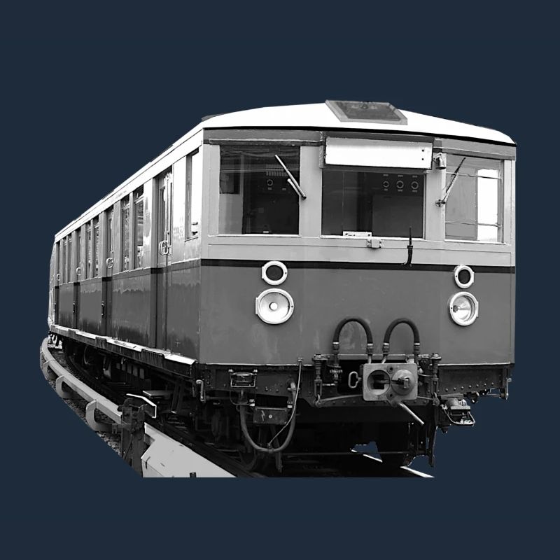 S-Bahn Berlin Triebwagen Eisenbahn Oldtimer
