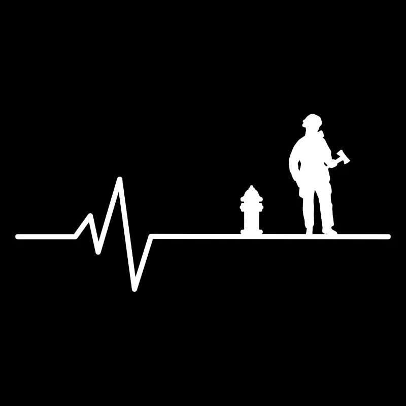 Firefighter Heartbeat Gift Idea