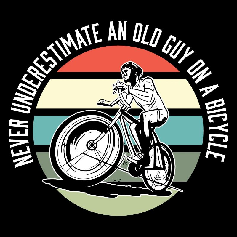 Never Underestimate An Old Guy on a Bicycle