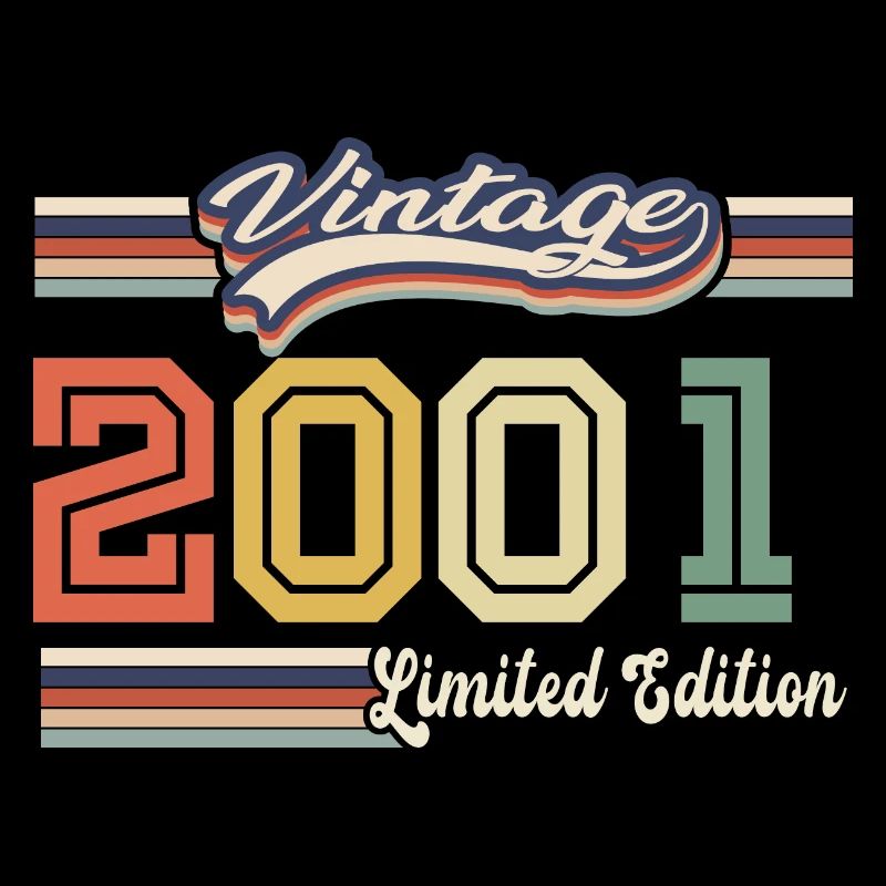 Geburtstagsgeschenk 2001. Fantastisch seit 2001