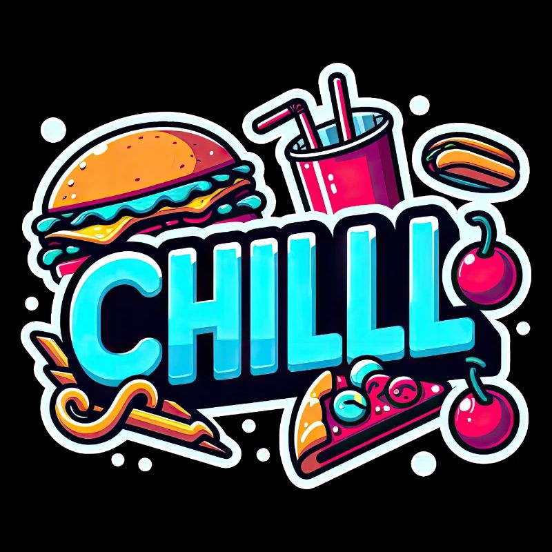 Autocollant Chill