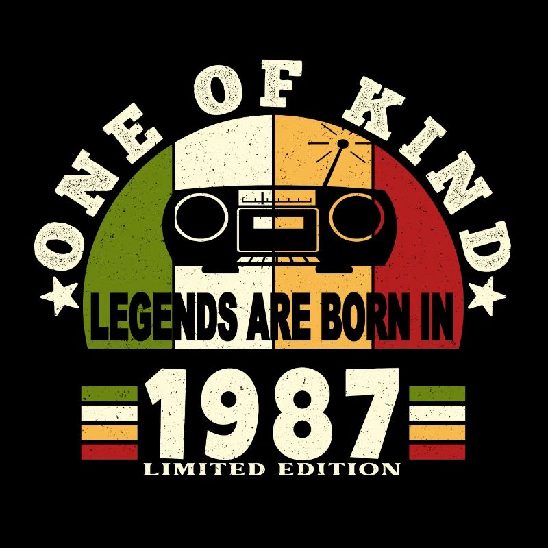 1987 Naissance de légende 1987 né en 1987 annivers
