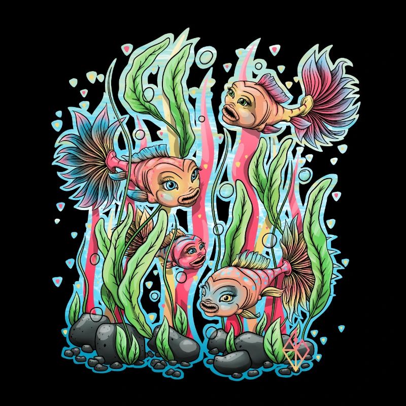 Nager avec les poissons