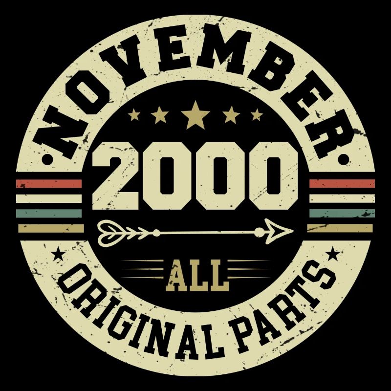 Vintage November 2000 - Geburtstag November 2000