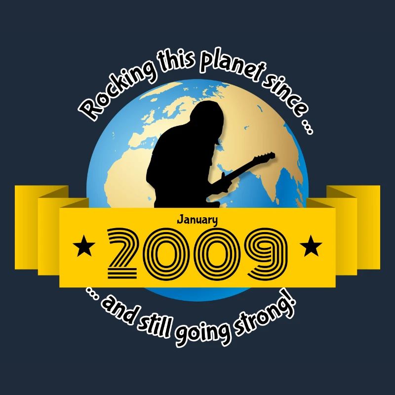 16. Geburtstag Rocking this planet since 01/2009
