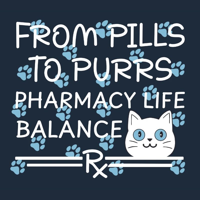 Pharmacie Pilules pour chat à ronronner Bleu-Blanc