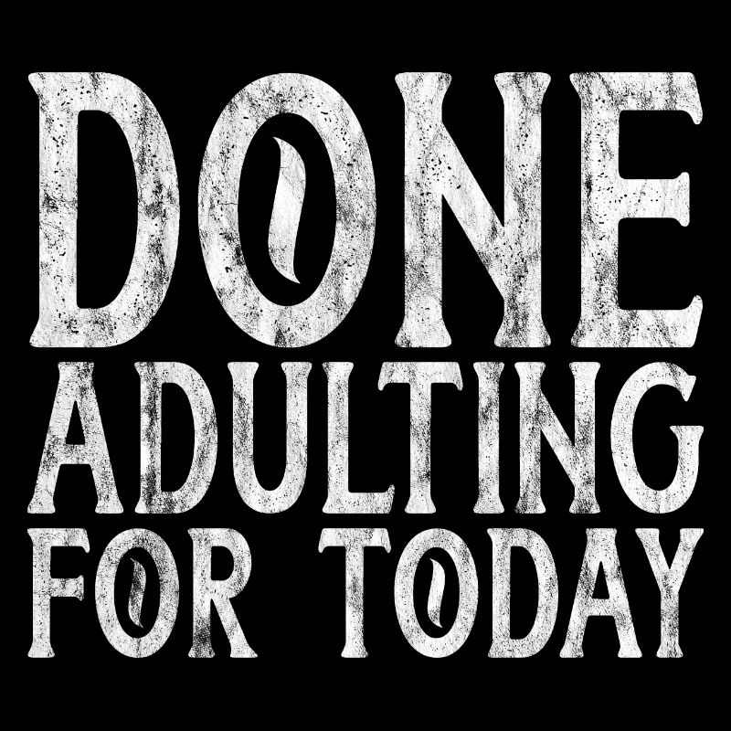 Done Adulting For Today 3