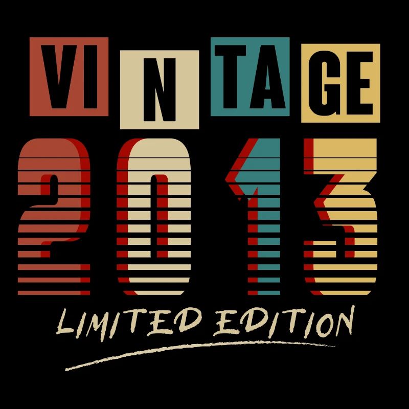 Vintage 2013 : Edition Limitée - 12e anniversaire.