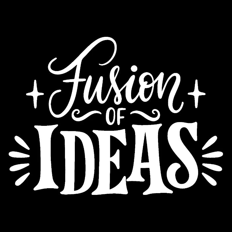 Fusion Idee Kreativ Schrift