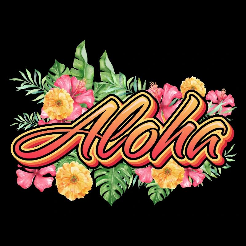 Aloha Urlaub Hawaii Geschenk