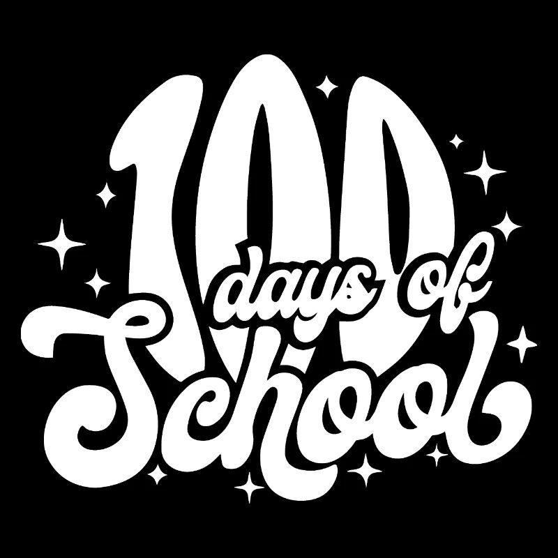 Conception des 100 jours de célébration de l’école