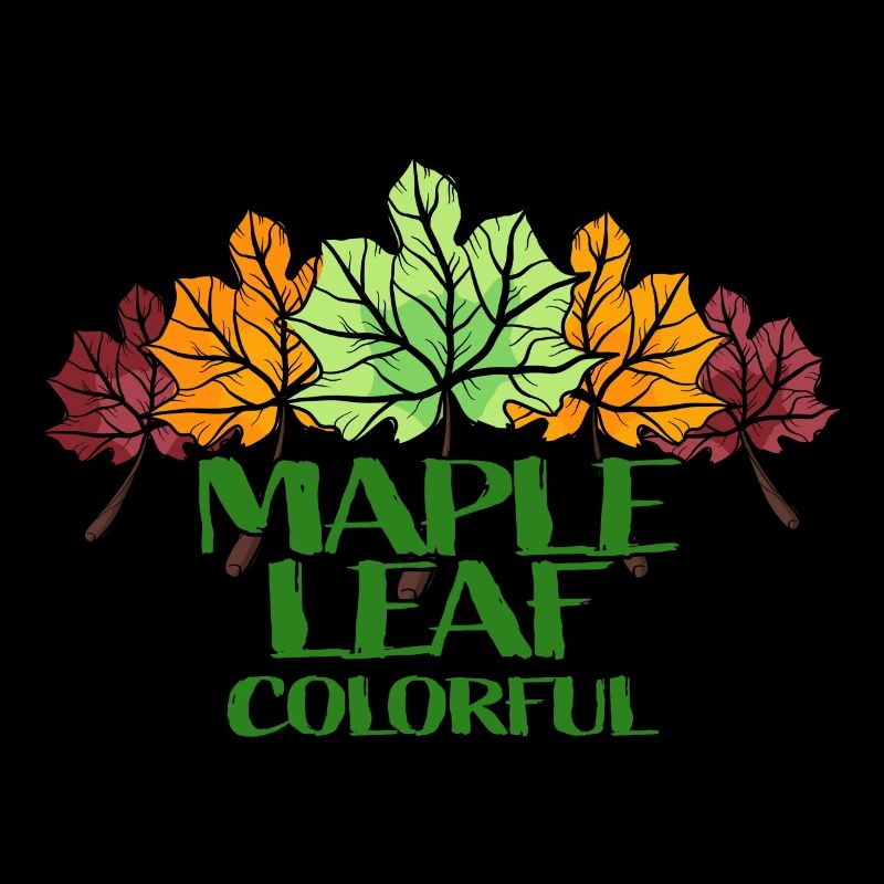 Maple Leaf coloré