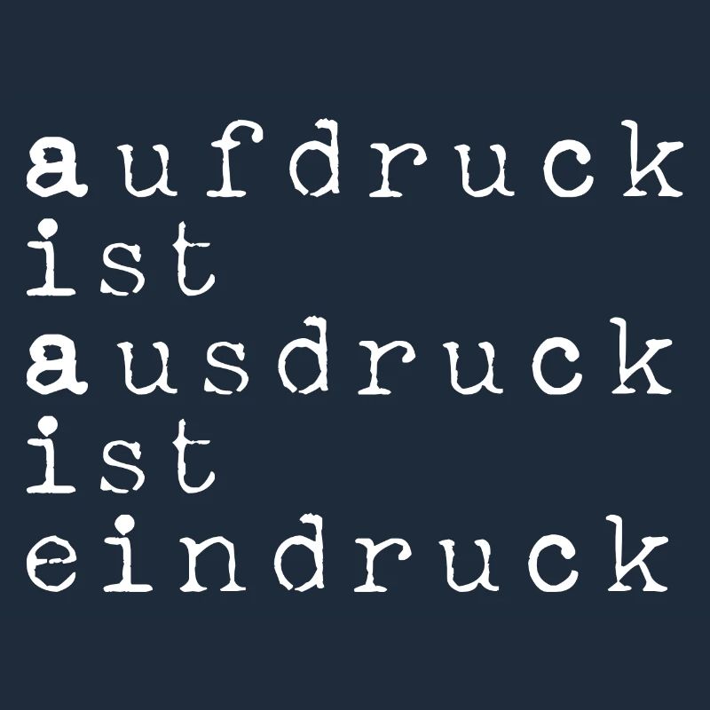 L’empreinte, c’est l’expression, c’est l’impression, le jeu de mots blanc