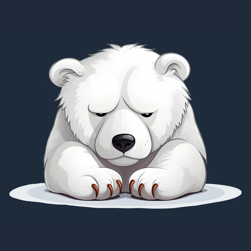 Grumpy Eisbär