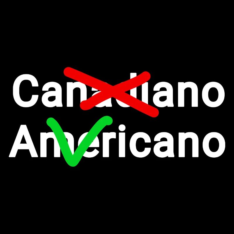 Amerikano only