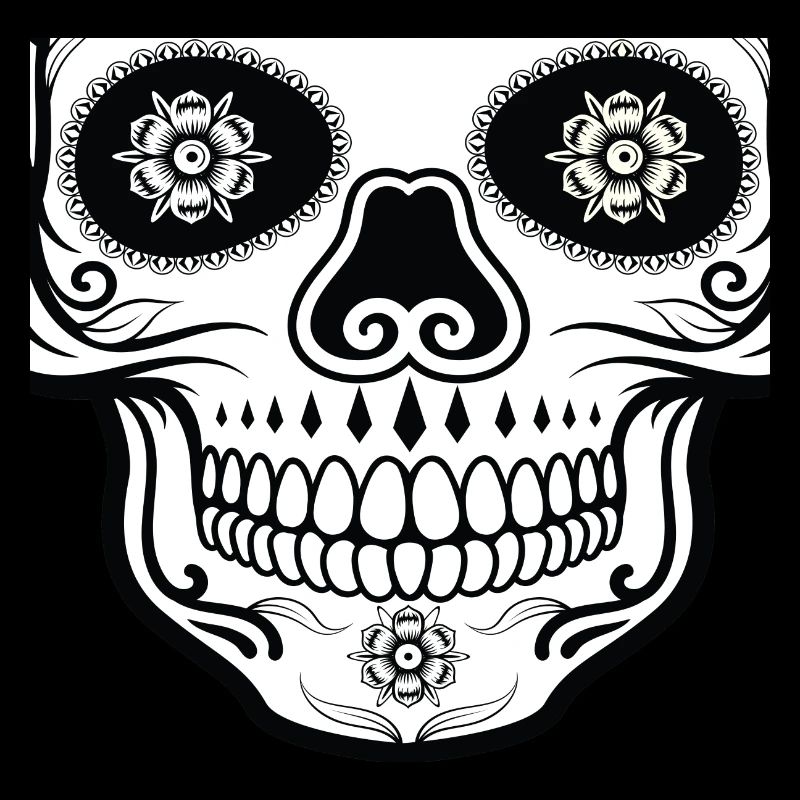 Mexican skull mouthguard