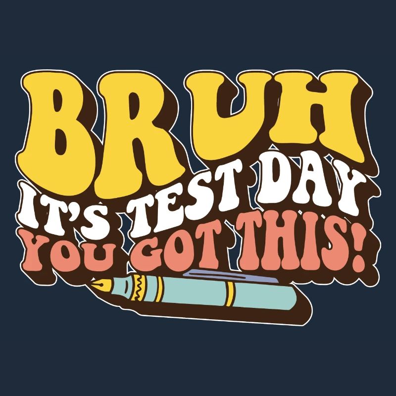 Bruh C’est le jour du test, vous avez cet élève enseignant