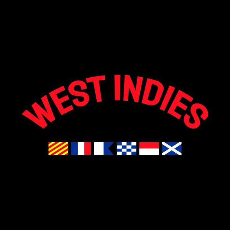 Drapeaux des Antilles - Karibik - Caraïbes - Flaggen