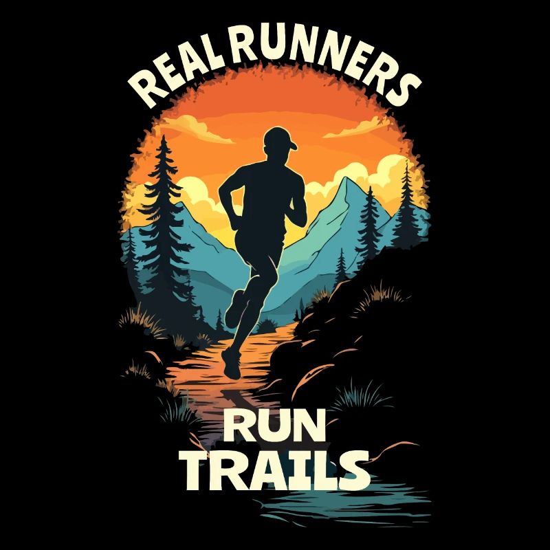 Real Runners Run Trails - Trail Running