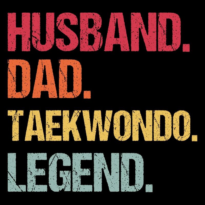 Ehemann Papa Taekwondo-Legende