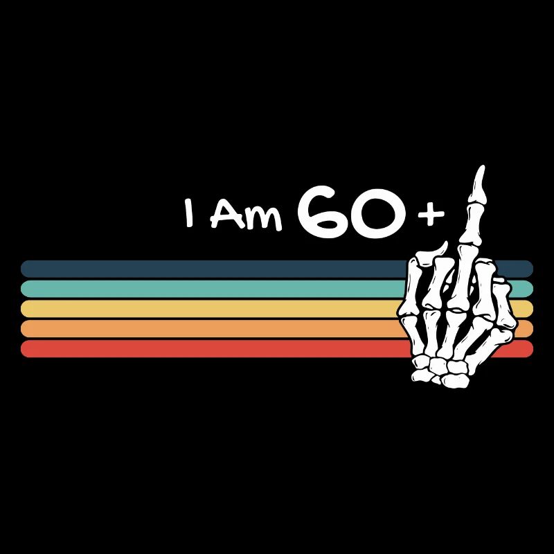 Je n’ai pas 61 ans, j’ai 60 ans et je fais un doigt d’honneur rétro