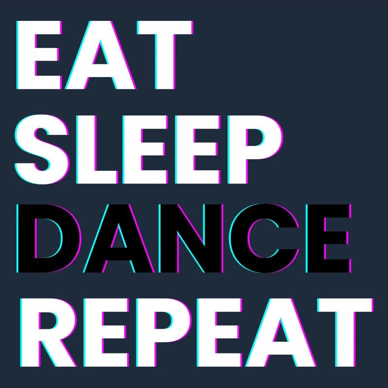 Manger Dormir Danse Répéter Danse Dictons Danser Dire
