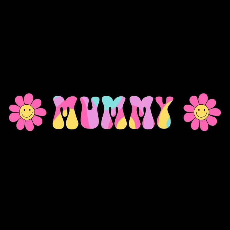 Florale Mom Vibes - Geschenkidee - Geschenk