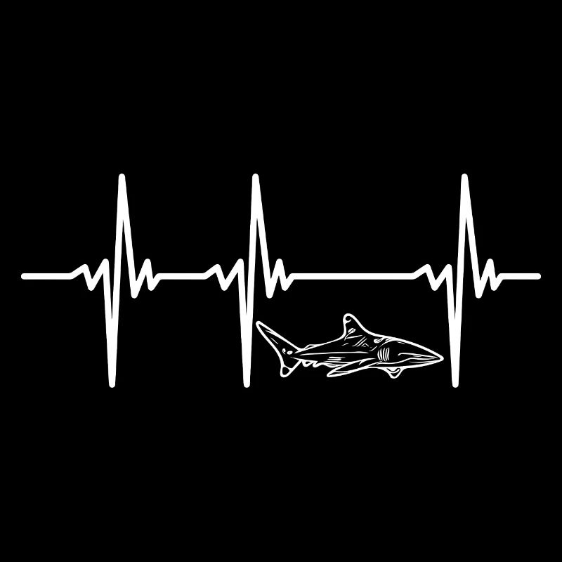 Heartbeat pour les requins d’eau profonde élégants et rapides