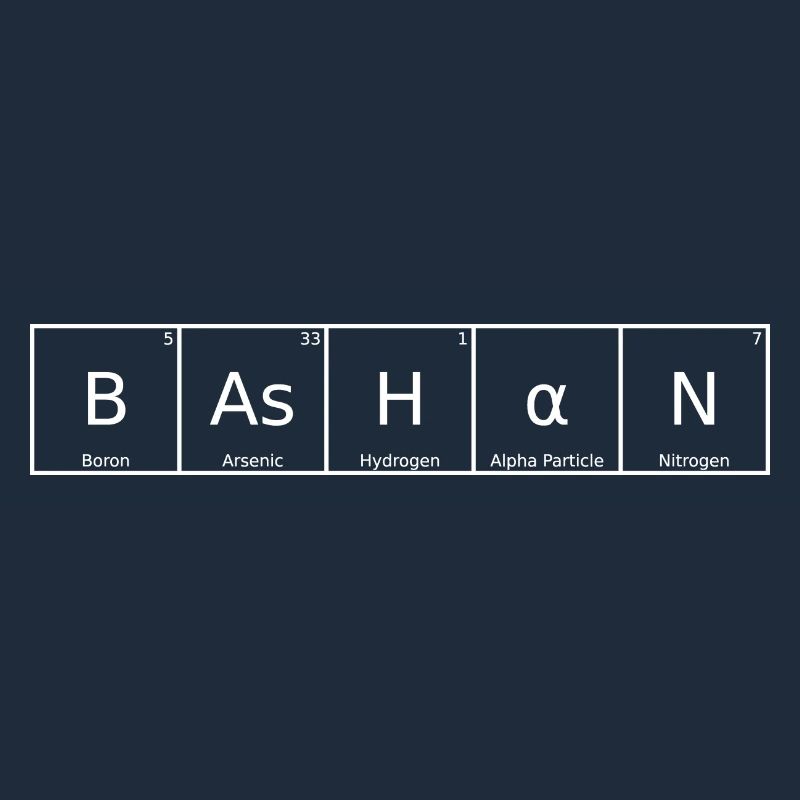 Bashan Nom Prénom Chimie Tableau périodique Éléments