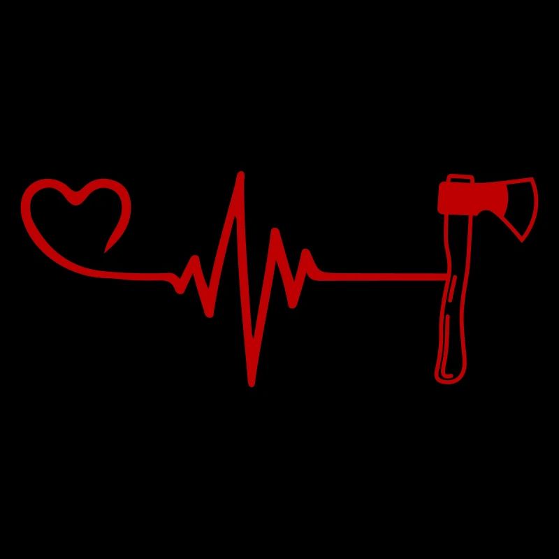 Axt Puls Herz Liebe