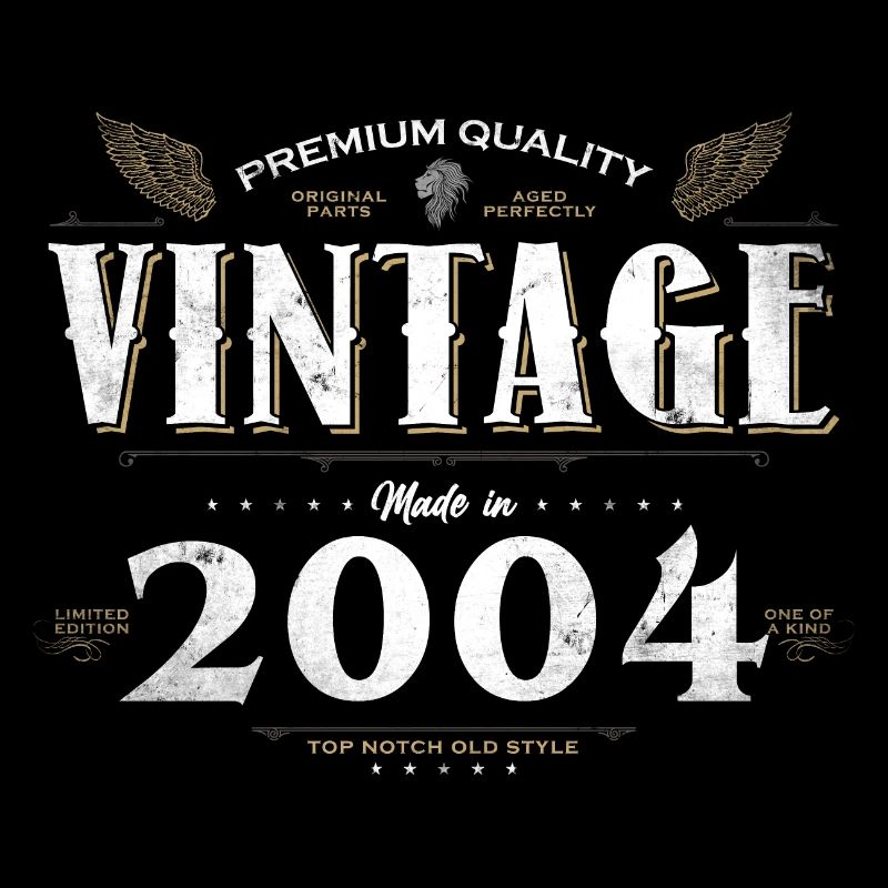 20 ans Millésime 2004 Edition Limitée 20ème
