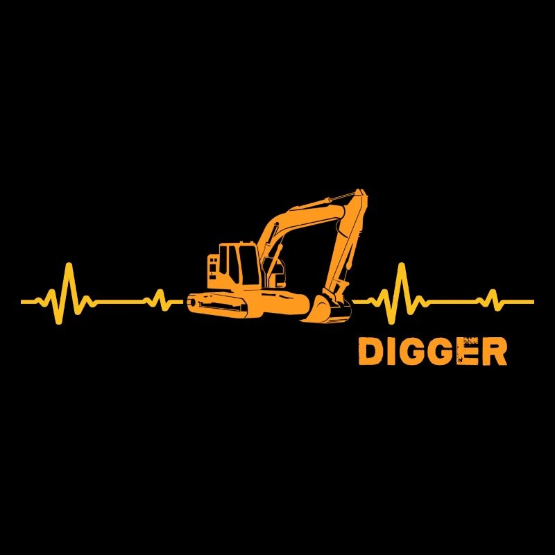Excavator Driver Digger-Memes Excavator Excavator