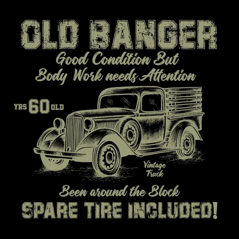 Old Banger 60. Geburtstag Geschenk Gute Kondition