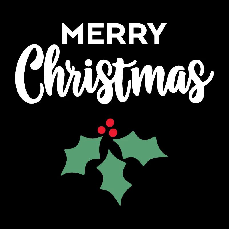 Frohe Weihnachten Stechpalme