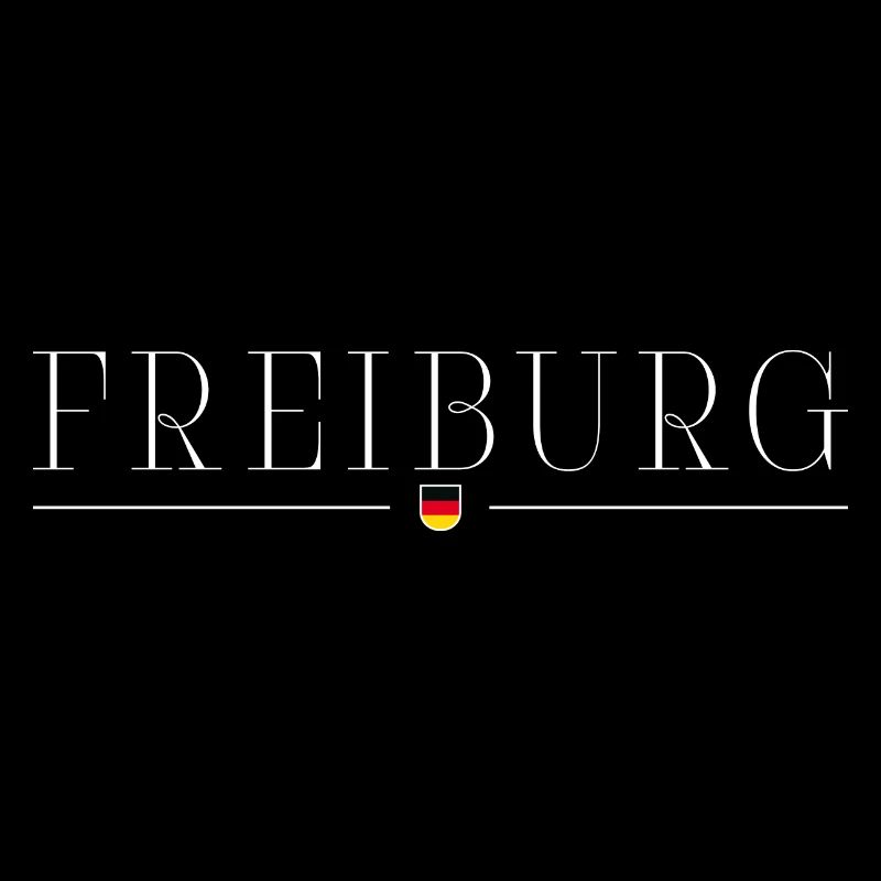 Freiburg, Germany Elegance Style Design T-Shirt