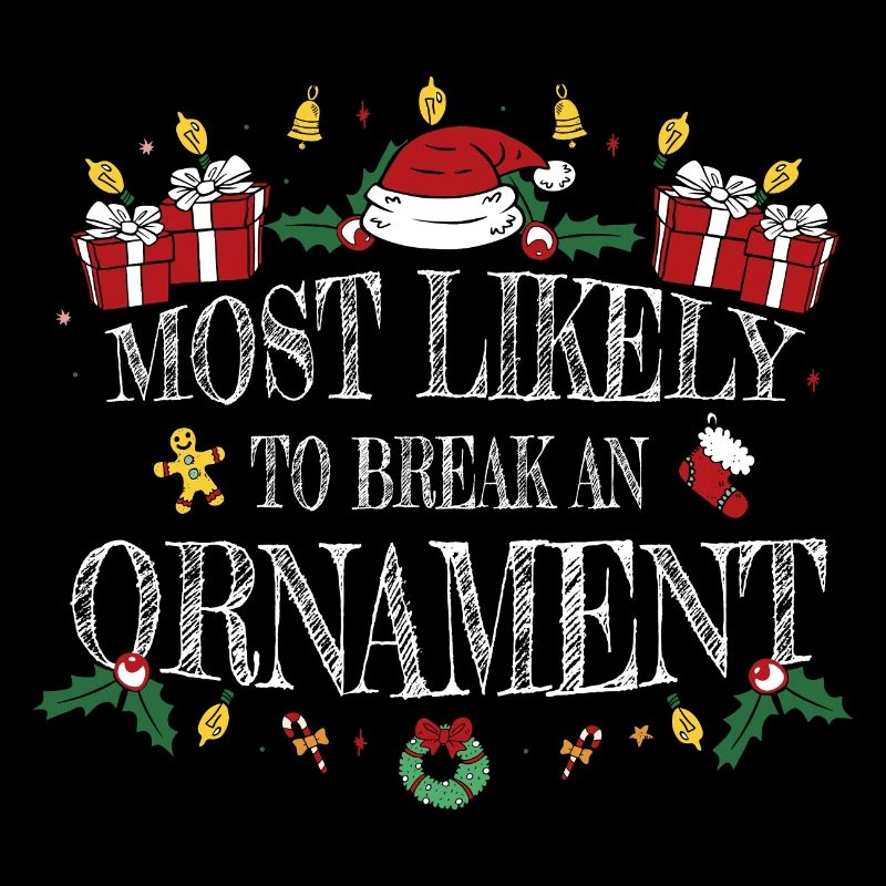 Am ehesten wird ein Ornament zerbrochen - Lustige Weihnachten