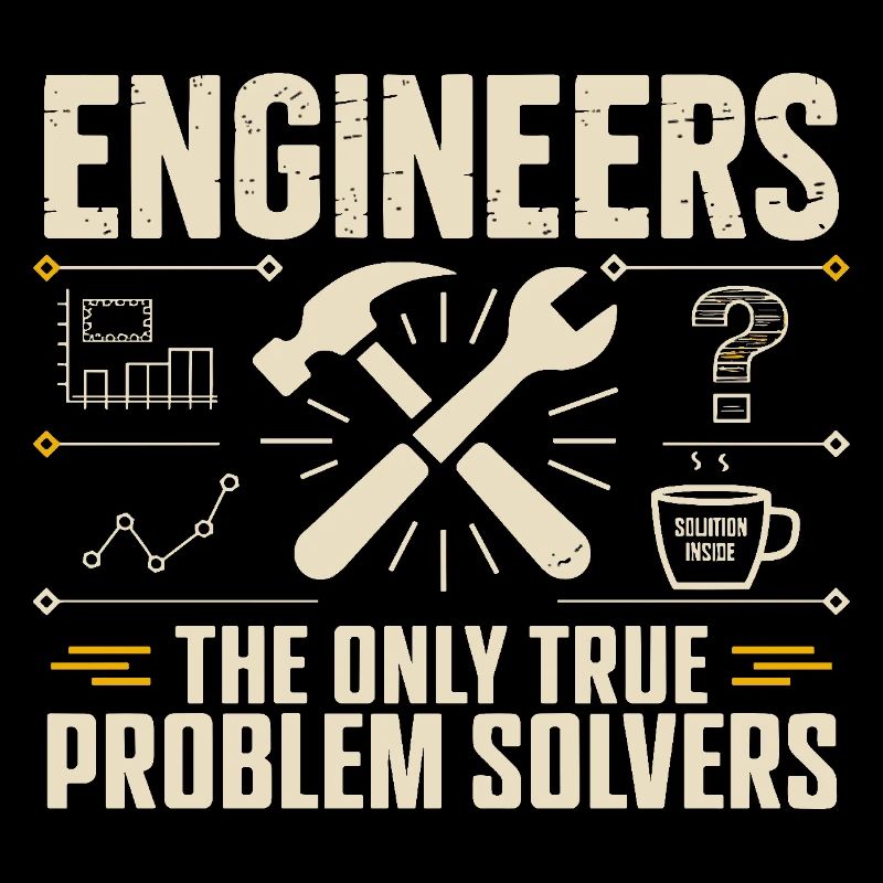 Engineers The True Problem Solvers für einen
