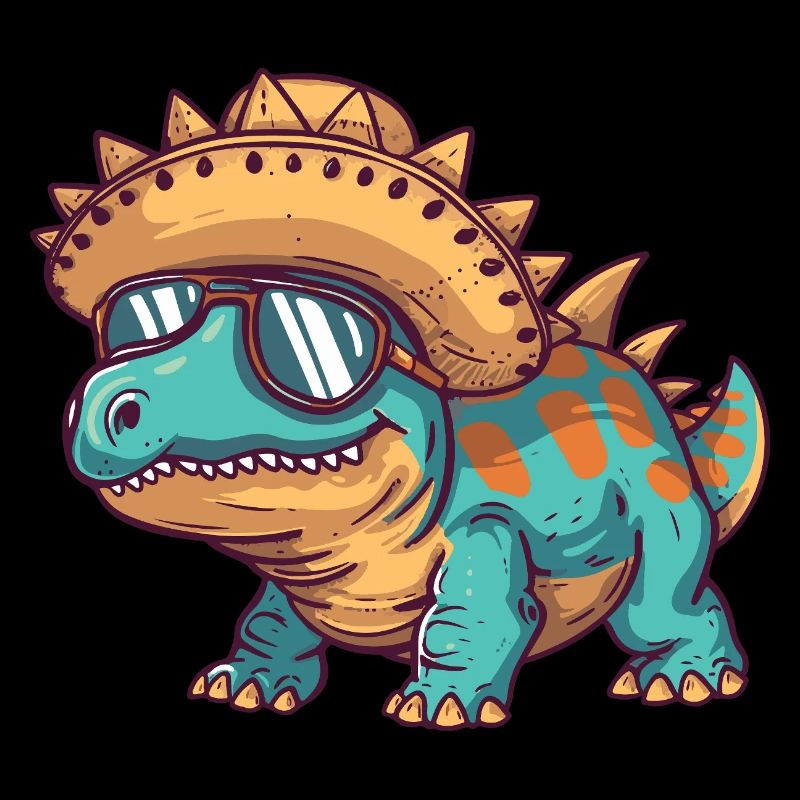 Dinosaur stegosaurus Sombrero