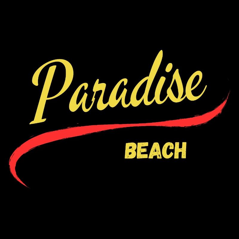 Paradise Beach Shirt Design