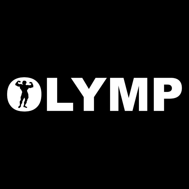 Mount Olympus Mountain of Gods and Powers. Bodybuilder