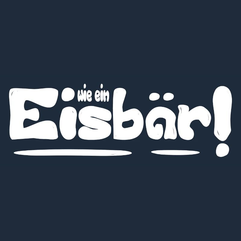 Eisbader Eisbär Winterschwimmer Winterhart Eisbad