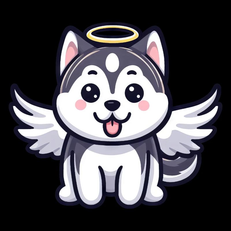 Dobermann Engel Welpe Design