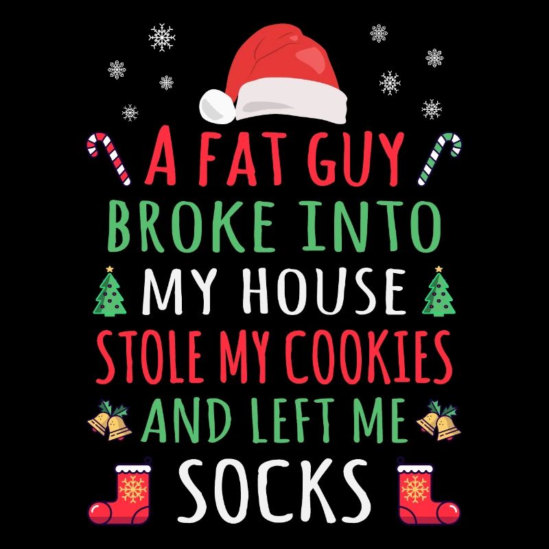 Lustiger Nikolaus Spruch - Ein dicker Kerl .......