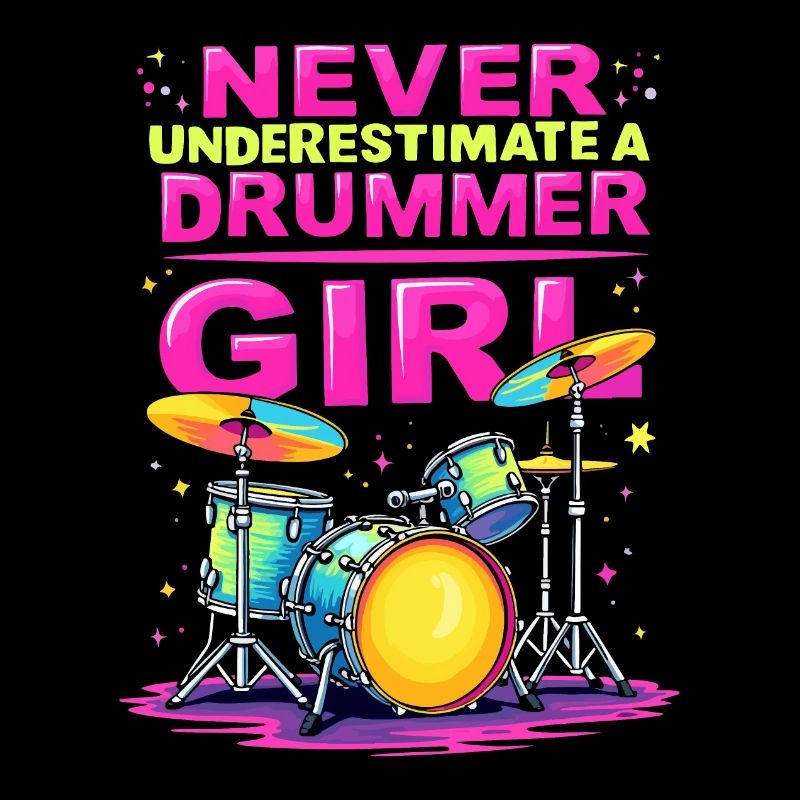 Never Underestimate a Drummer Girl
