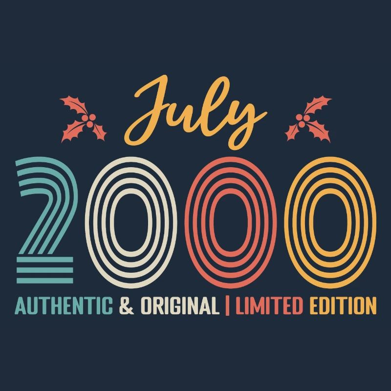 July 2000 birthday July 2000 July